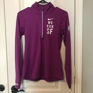 Nike Dri Fit Half Zip Top